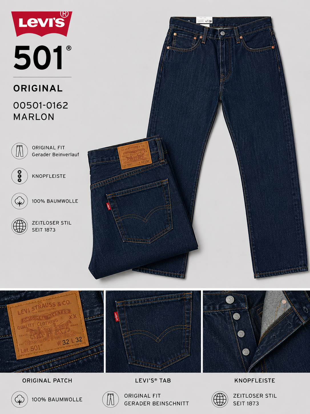 Levi's® 501 Original - Marlon