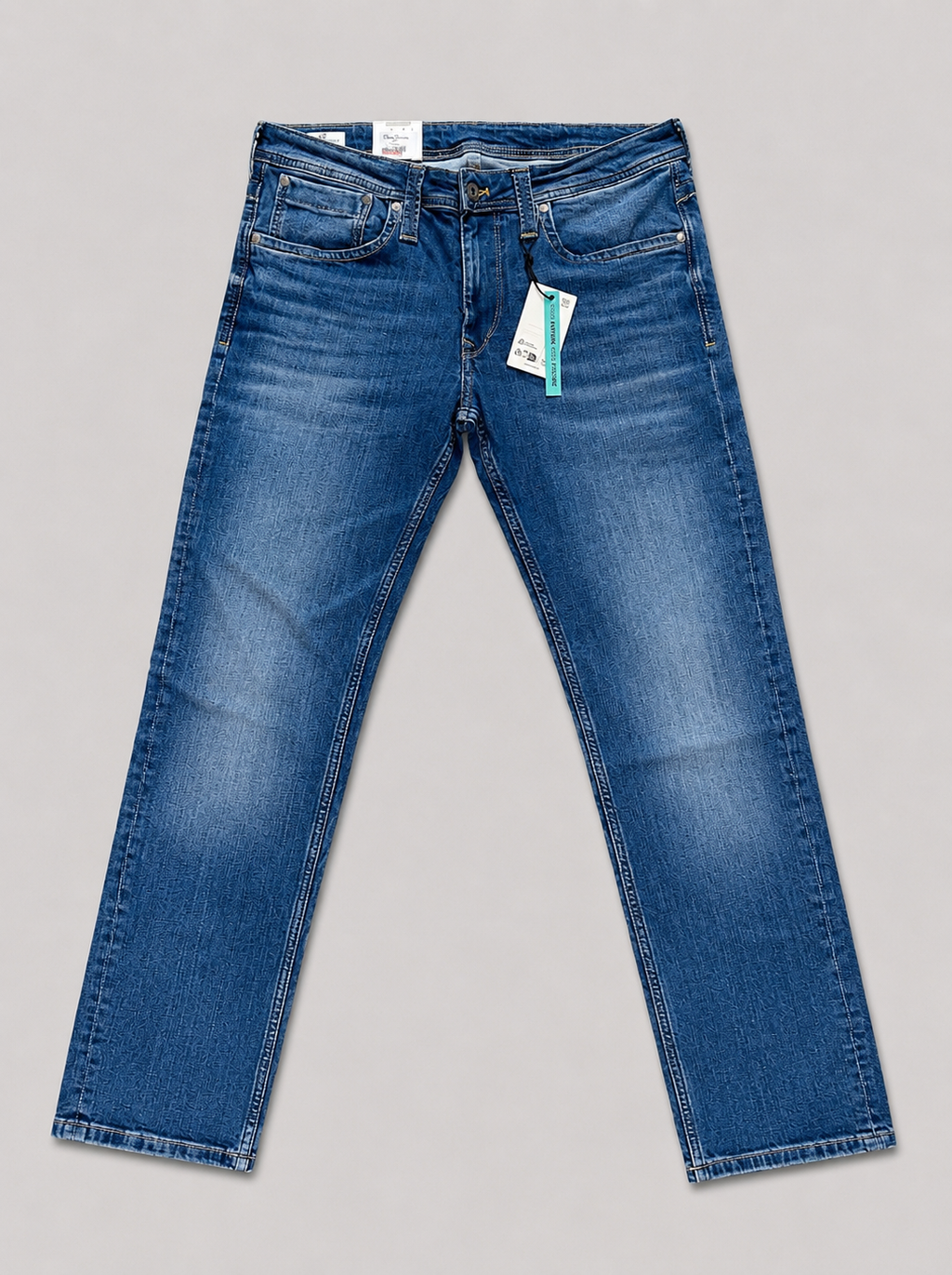 Pepe Jeans - Cash Straight Fit Regular Waist in Light Blue