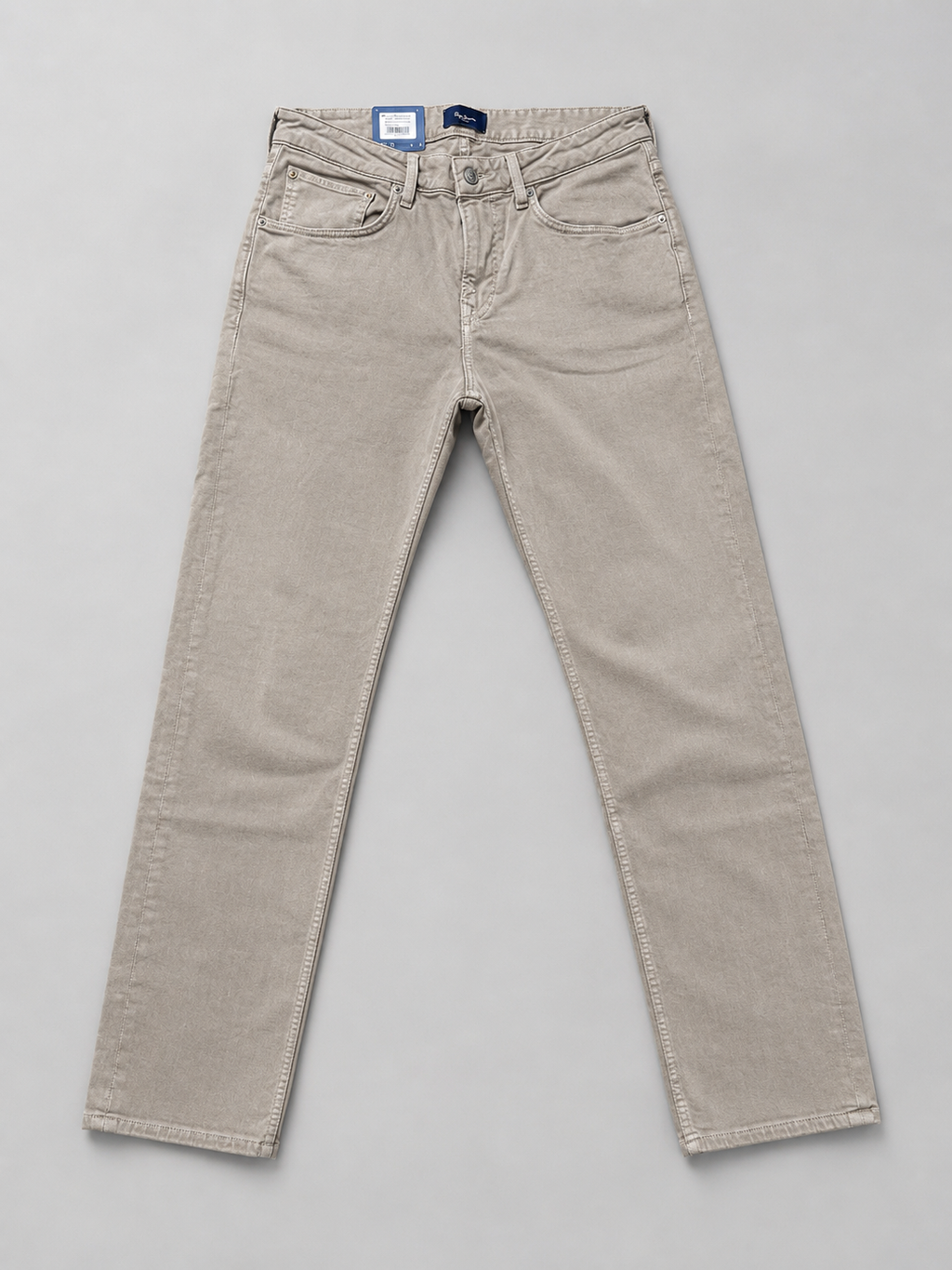 Pepe Jeans - Cash Straight Fit Regular Waist in Malt Beige