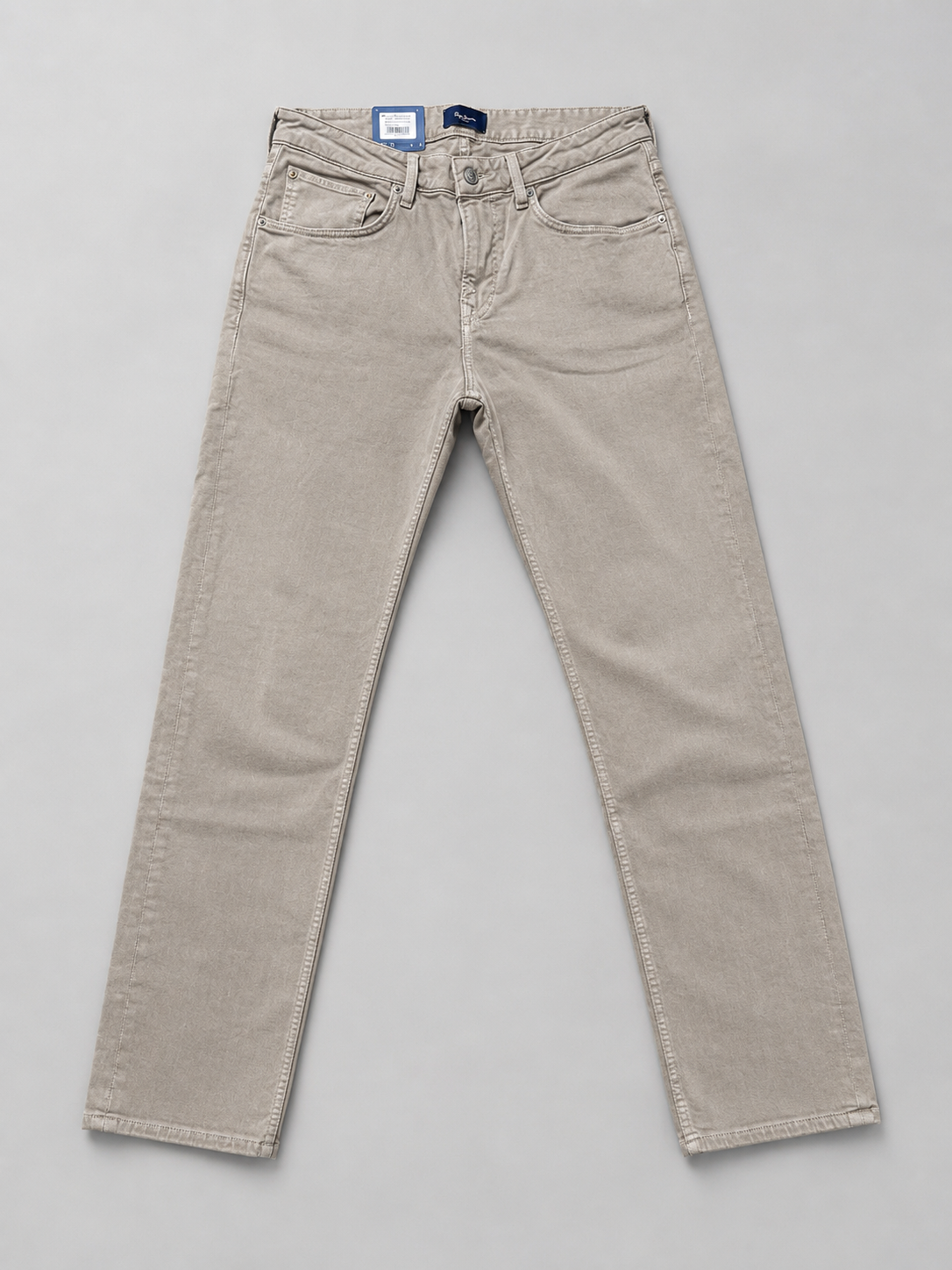 Pepe Jeans - Cash Straight Fit Regular Waist in Malt Beige
