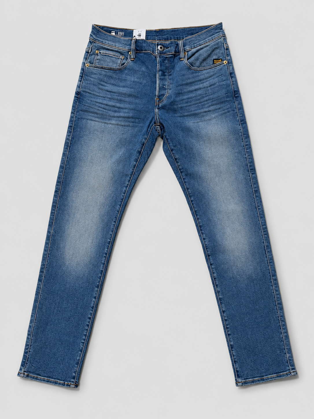 G-Star - 3301 Slim in Vintage Medium Aged