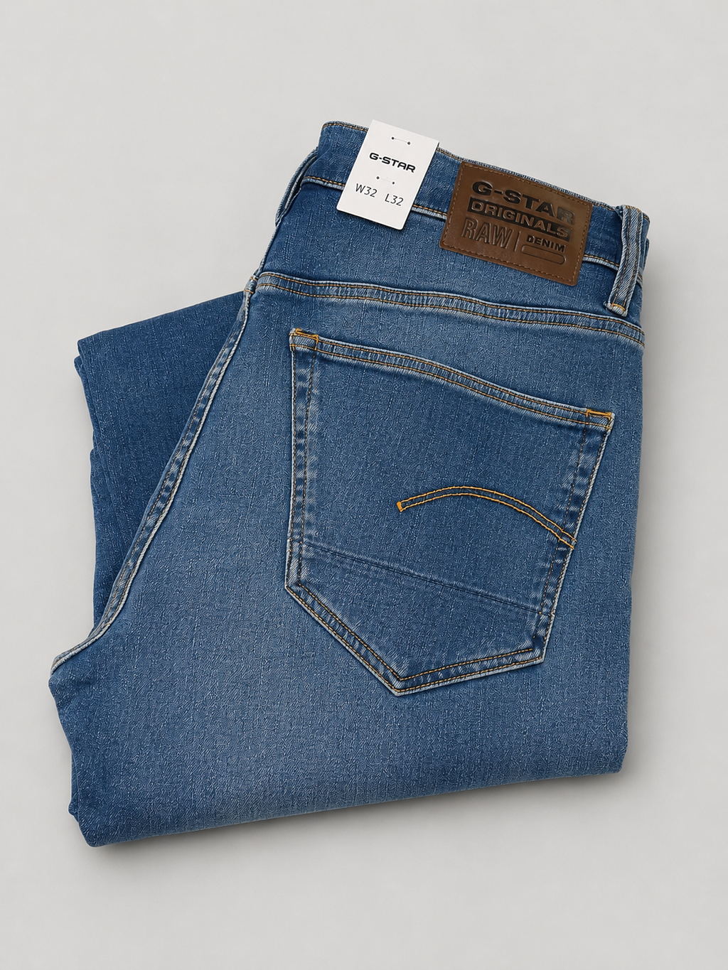G-Star - 3301 Slim in Vintage Medium Aged